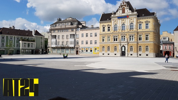 Domplatz St. Pölten, Sommer 2023 – © Franz Denk Domplatz St. Pölten, Sommer 2023