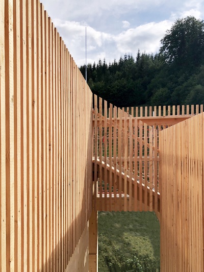 Aufgang zur Dachterrasse