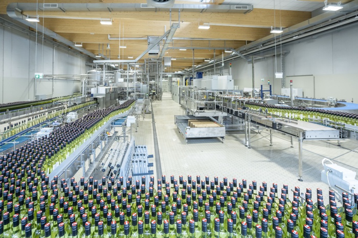 Winzer Krems, Flaschenfüllanlage