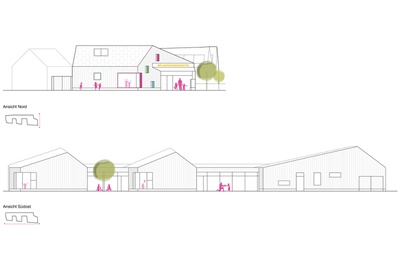 Ansichten, Kindergarten Münichsthal