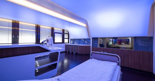 "Parametrische (T)Raumgestaltung", Intensivstation, Charité Berlin