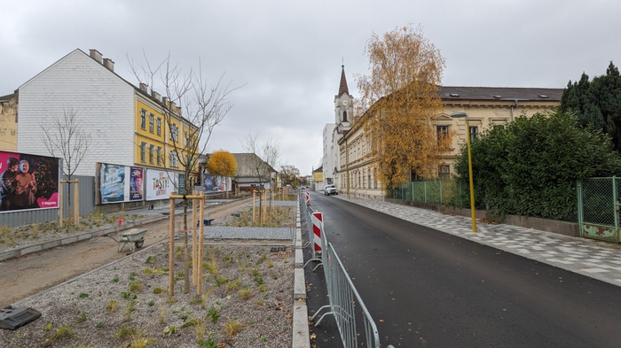 Baustellenfoto, Winter 2023/24