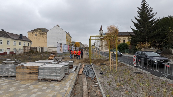 Baustellenfoto, Winter 2023/24