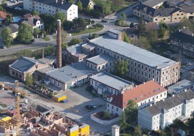 Spinnereifabrik Luftbild | pedit & partner architekten