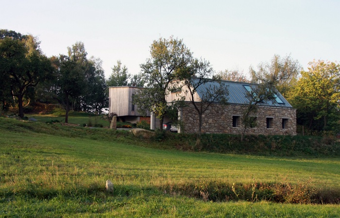 Haus Abersbach Blick vom Dorf | Arch. DI Horst Zauner