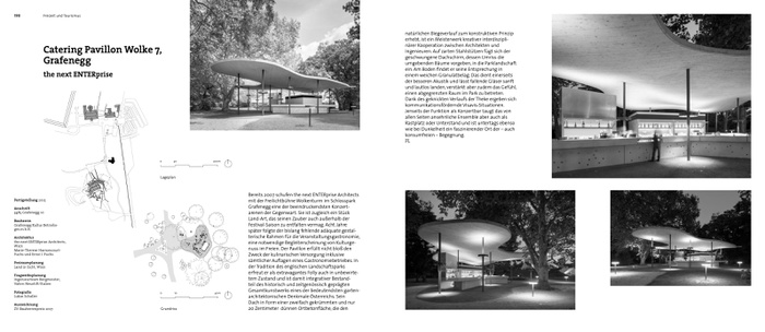 Catering Pavillon Wolke 7, Grafenegg / Architektur: the next ENTERprise Architects