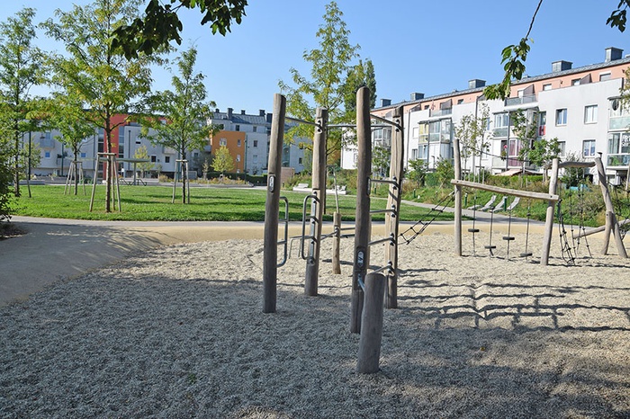 Schleussnerpark fertig gestellt