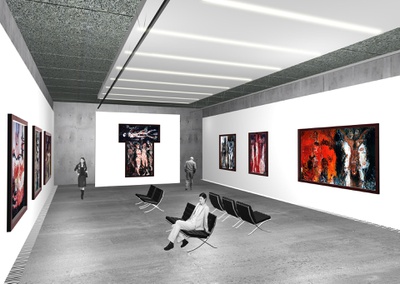 Minoritenkloster – Frohner-Forum – © Foto: Lukas Göbl, Frohner-Forum innen Minoritenkloster – Frohner-Forum