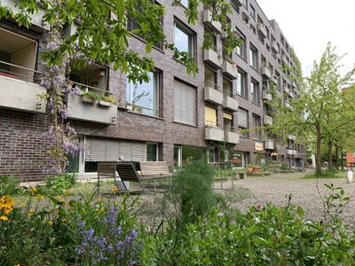 Hardturm, Bau- und Wohngenossenschaft Kraftwerk 1