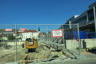 Abriss alte Gebietskrankenkasse