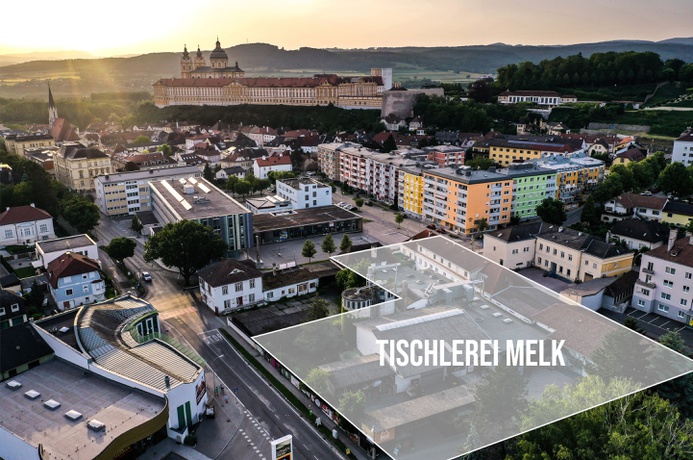 Gelände der ehemaligen Tischerlei Fürst in Melk – © Fürst Holding GmbH Gelände der ehemaligen Tischerlei Fürst in Melk