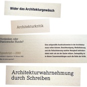 Aus „Walter Zschokke. Texte“