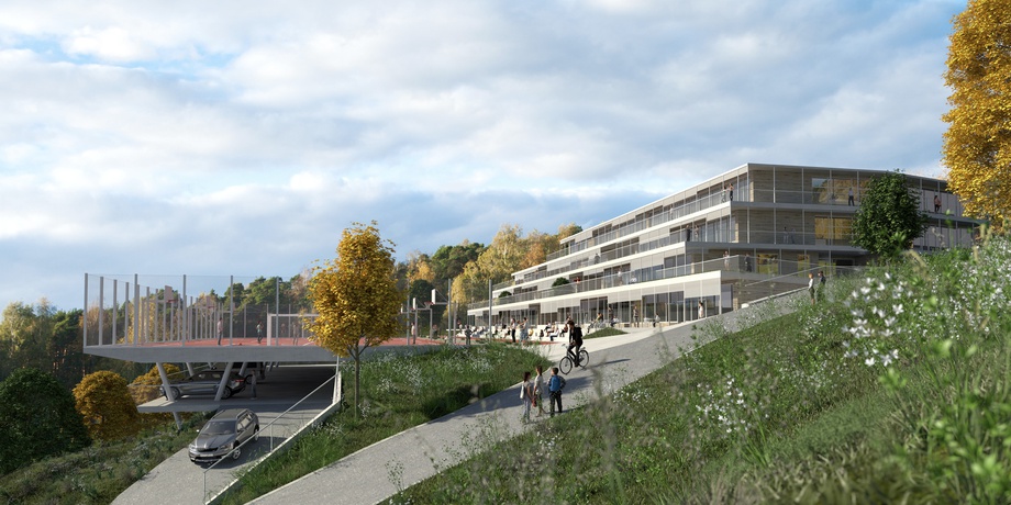 Wienerwaldgymnasium, Architektur: fasch&fuchs.architekten