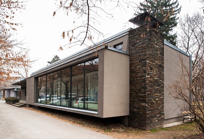 Galerie Stadtpark - Krems, Arch. Rupert Schweiger, 1960