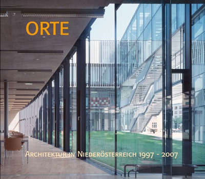 Buch-Cover Architektur in NÖ 1997-2007 – © Buch-Cover: Einfamilienhaus in Blindenmarkt, Architektur: Ernst Beneder, Foto: Margherita Spiluttini, Grafik: Alexander Rendi Buch-Cover Architektur in NÖ 1997-2007