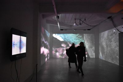 Ausstellungseröffnung "and: intra space & head in a cloud"  – © aut