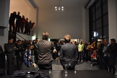 Ausstellungseröffnung "legislating architecture | architecting after politics" - © aut