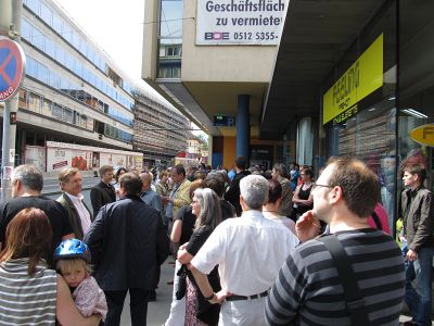 Baustellenführung "HochHausen im Headline"