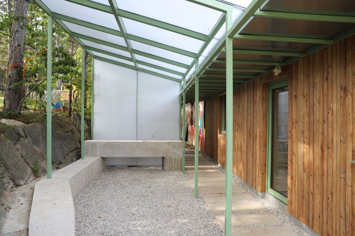 Das neue Vereinshaus Symposion Lindabrunn