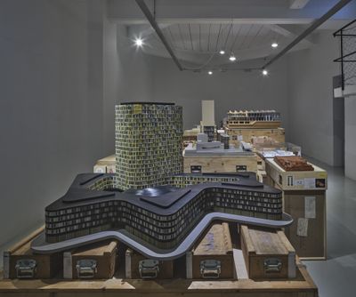 Blick in die Ausstellung "Open Box"