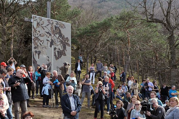 Eröffnung Mahnmal Friedenskreuz St. Lorenzen