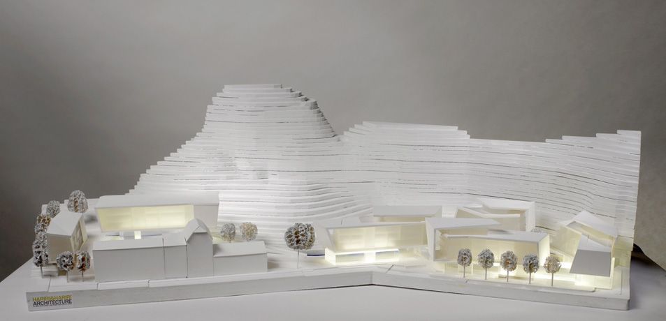 Siegerprojekt Wettbewerb Sternbrauerei Salzburg von Hariri Hariri