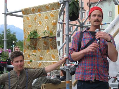 Die stattSTUBE war der zentrale Ort der Architekturtage 2012 in TIrol