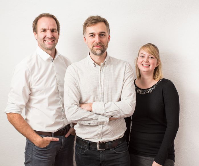 YES WE PLAN: (v.l.n.r.) Klaus Beron, Martin Wagensonner, Elisabeth Reich