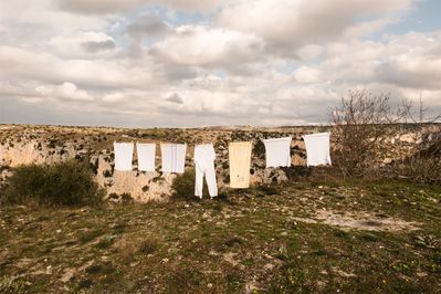 "laundry on the gravina"