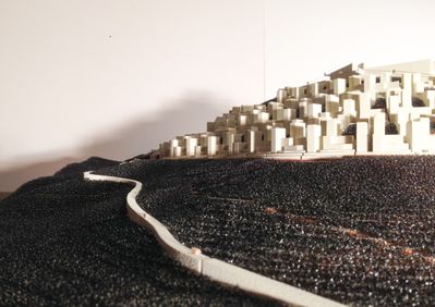 Model der Bergstadt © Gunther Wawrik