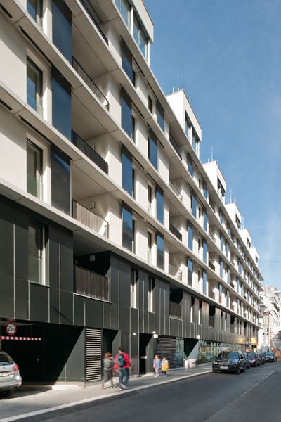 Wohnhaus Lindengasse, Wien, 2014