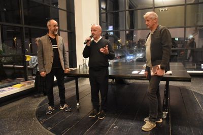 Ausstellungseröffnung "Reinhold Adolf: Schwingen und Entspannen" im Rahmen der Premierentage 2022