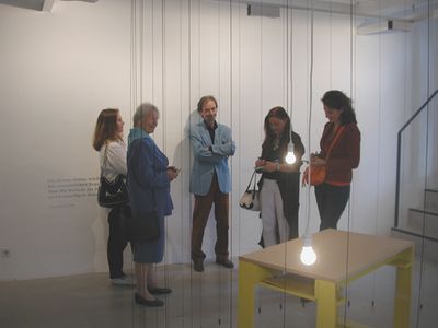 Pressegespräch zur Ausstellung "Ezra Pound: Concentrare"