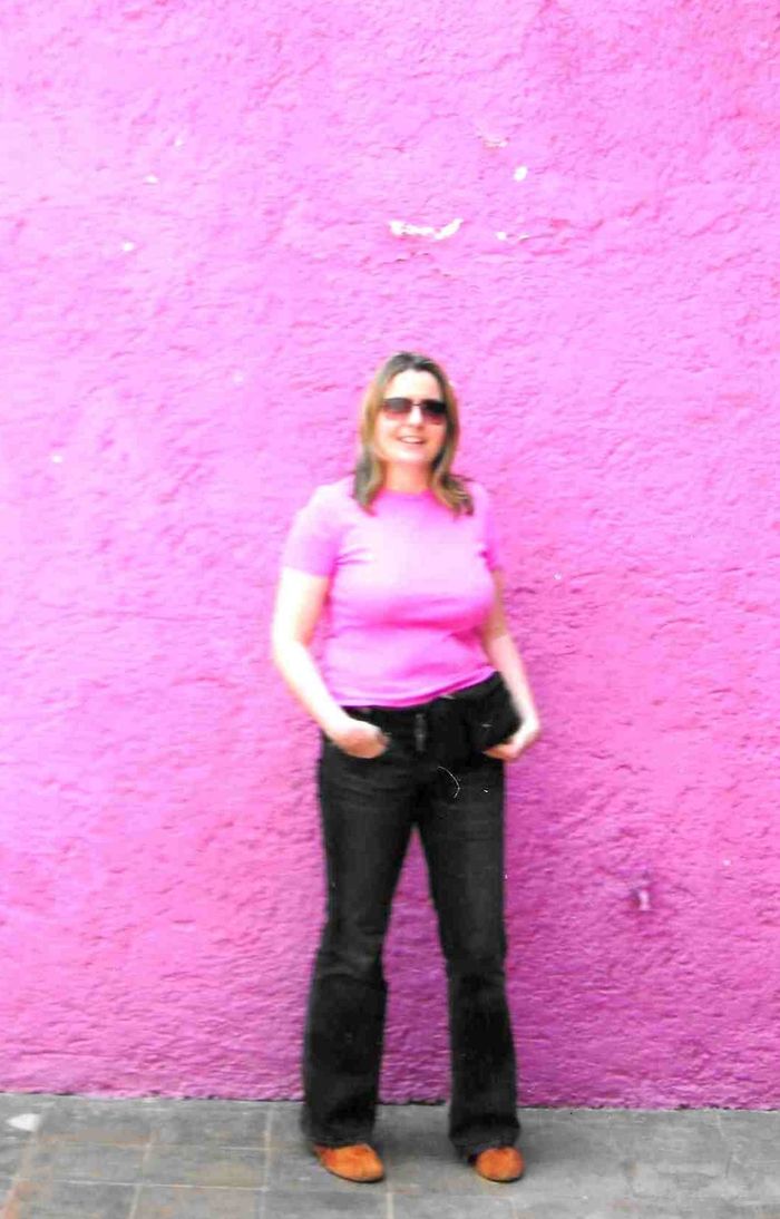 Aufnahme auf der Terrasse, Luis Barragán Haus, Mexiko-Stadt, 2004