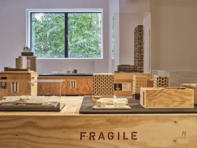 Blick in die Ausstellung "Open Box"