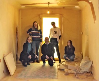 Das aut-Team im „Negative Space“ von Numen/For Use (Claudia Wedekind, Linda Kutter, Arno Ritter, Delia ­Salzmann, Nina Hütter)