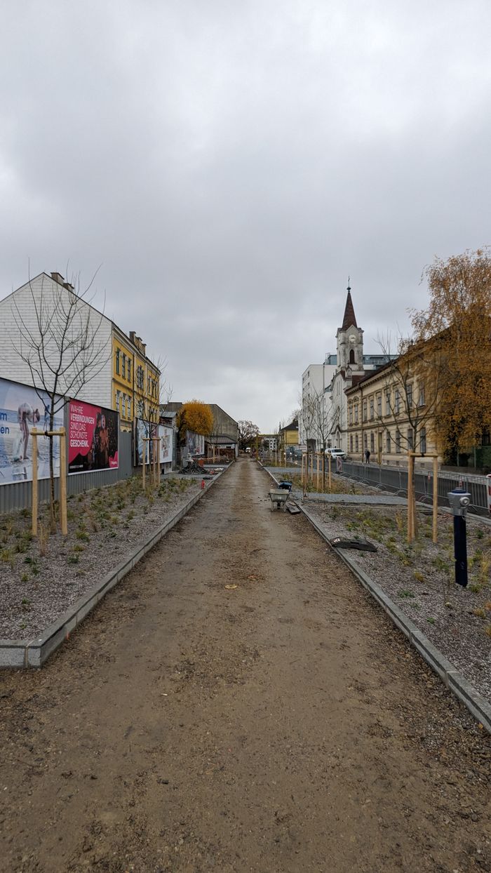 Baustellenfoto, Winter 2023/24
