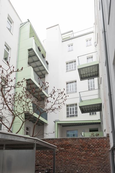 Pillergasse - Sockelsanierung, Wien, 2017