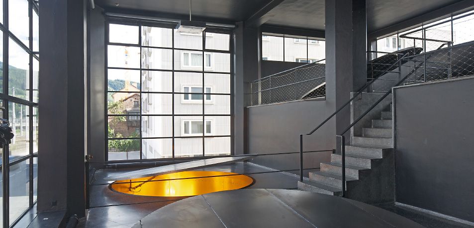 Blick in die Ausstellung im aut, Bildnachweis: Günter R. Wett