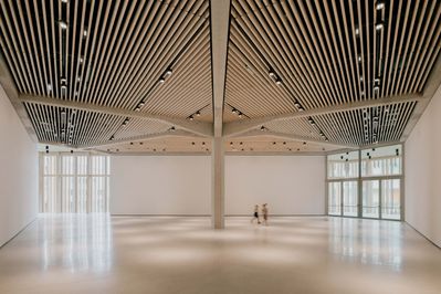 ORTE Bauvisite_ KinderKunstLabor Museumssal_St Poelten_Schenker Salvi Weber Architekten