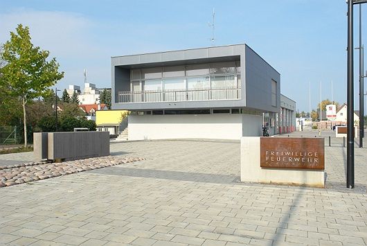 Marktplatz und Feuerwehr