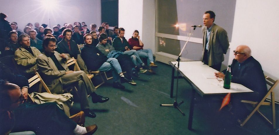 Erste Veranstaltung im Architekturforum Tirol: Ein Vortrag von Friedrich Achleitner