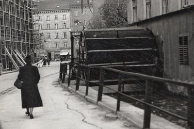 Mühlrad in der Adamgasse