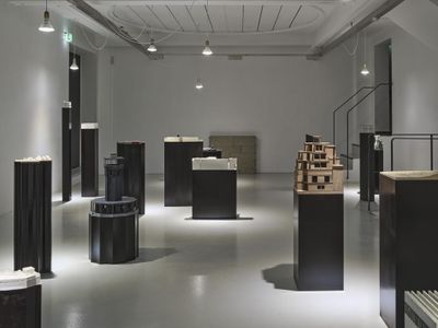 Blick in die Ausstellung - Modelle