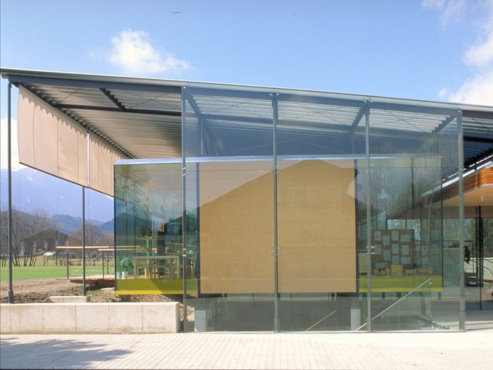 Kindergarten, Kematen, Erweiterung und Sanierung, 1994–96