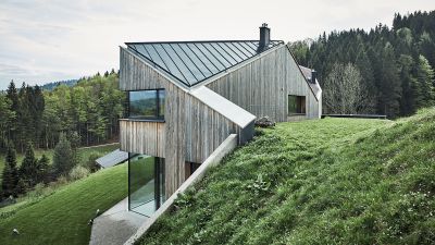 Einfamilienhaus im Mostviertel, Architektin: Christine Mueller-Zarl, 2012