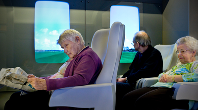 Yvonne Dröge Wendel & Lino Hellings, "Coupé", 2008, Bieslandhof Pflegeheim für Alzheimer Patienten, Delft - ein Projekt von SKOR