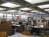 Blick in den Zeichensaal der Architekturfakultät Innsbruck, Bildnachweis: © Judith Prossliner