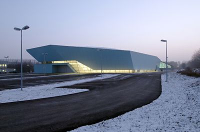 Eishalle, St. Pölten, 2007 (Sam Ott-Reinisch Architekten)