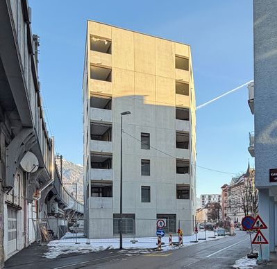 Wohngebäude mit sozialer Einrichtung, Vinzenzgemeinschaft St. Jakob, Innsbruck